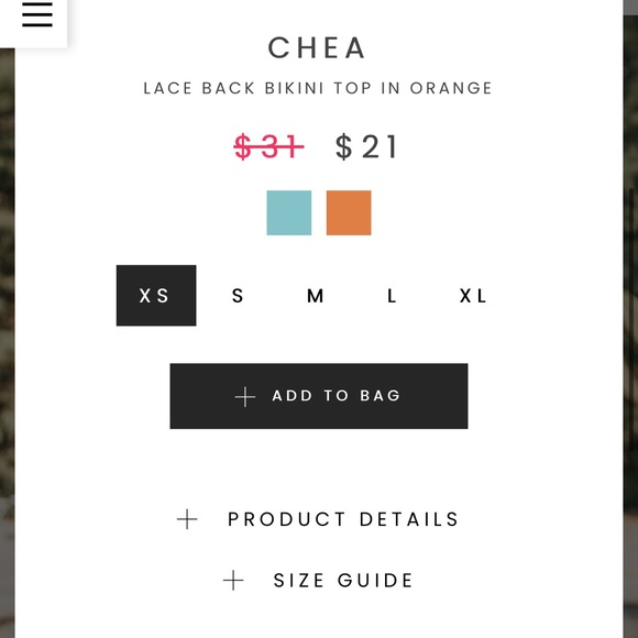 🆕 Neena Swim Chea Orange Bikini - Picture 14 of 16